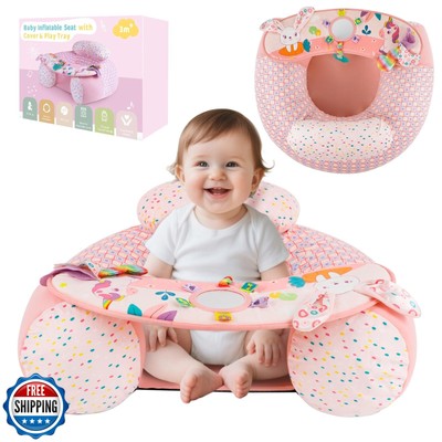 Upgraded Blublu Park Wider U-Shape Inflatable Sit Me Up Floor Sea