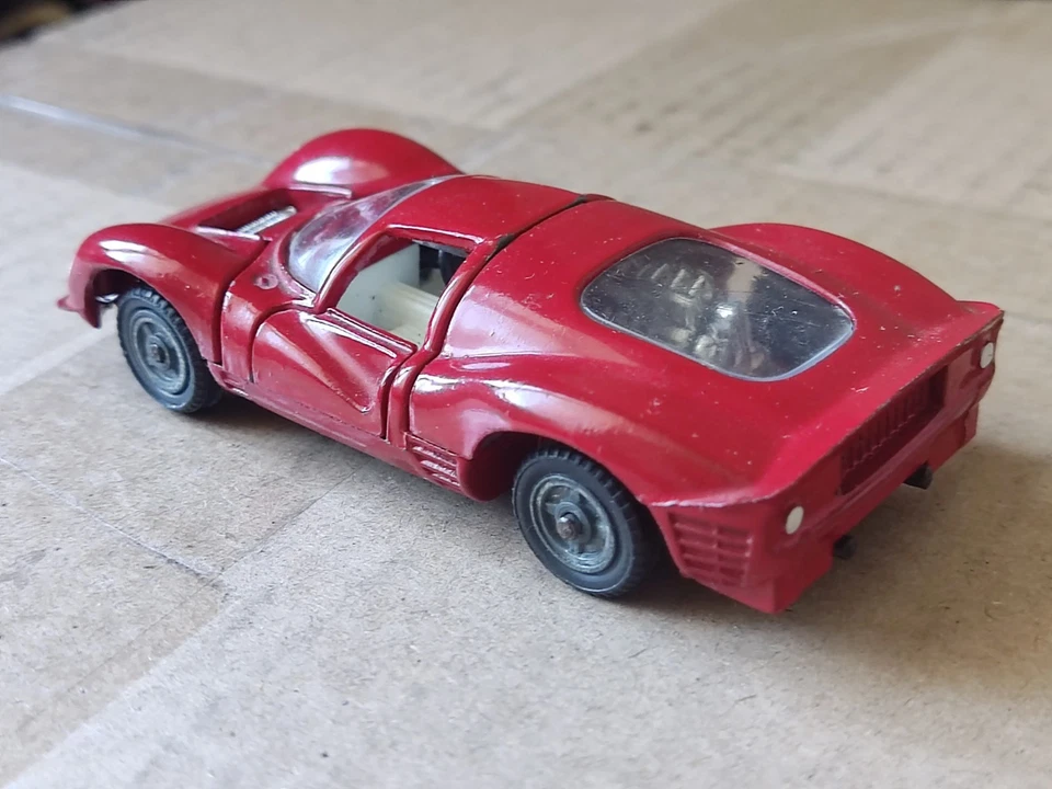 FERRARI P4 A27 1/43 Made in URSS Vintage Diecast Retro Sport Car, Soviet Union  - Image 2 of 4