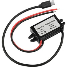 DC-DC 12V To 5V Converter Step Down Module USB Output Power Adapter