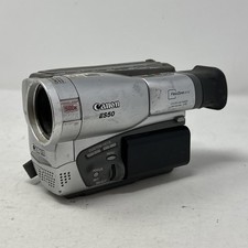 Canon ES50 ES50A 8mm Video8 Camcorder VCR Player Camera No Charger