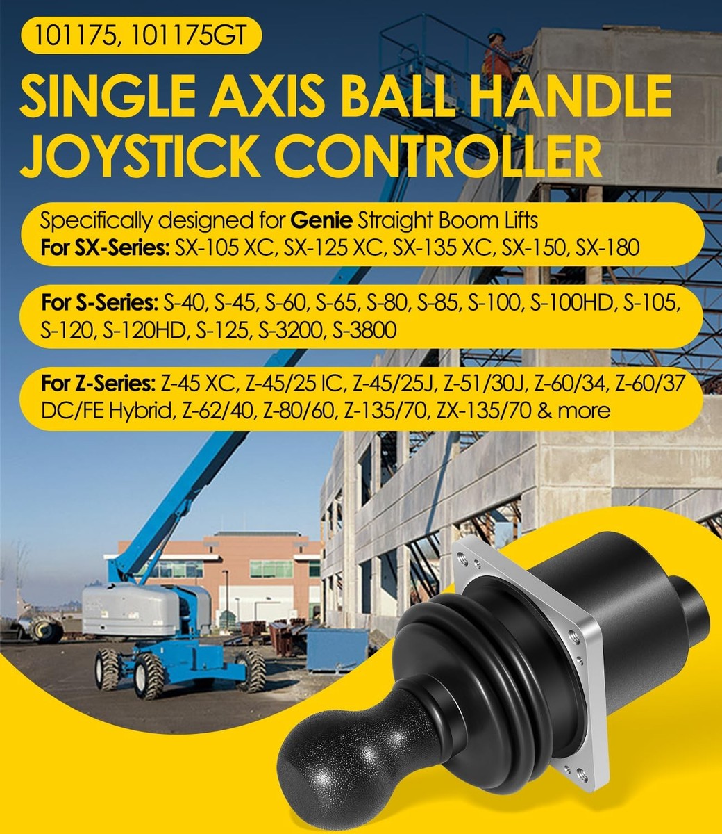 101175 101175GT Single Axis Ball Handle Joystick Controller for