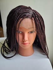 Braided Wig: Long Cornrow Braids, Full Lace with Baby Hair