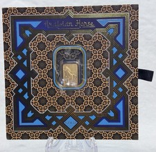 Pamp Suisse - Arabian Horse 5 gram 9999 Gold Bar with Pendant Frame