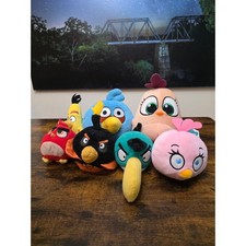 Angry Birds Plush Lot of 7