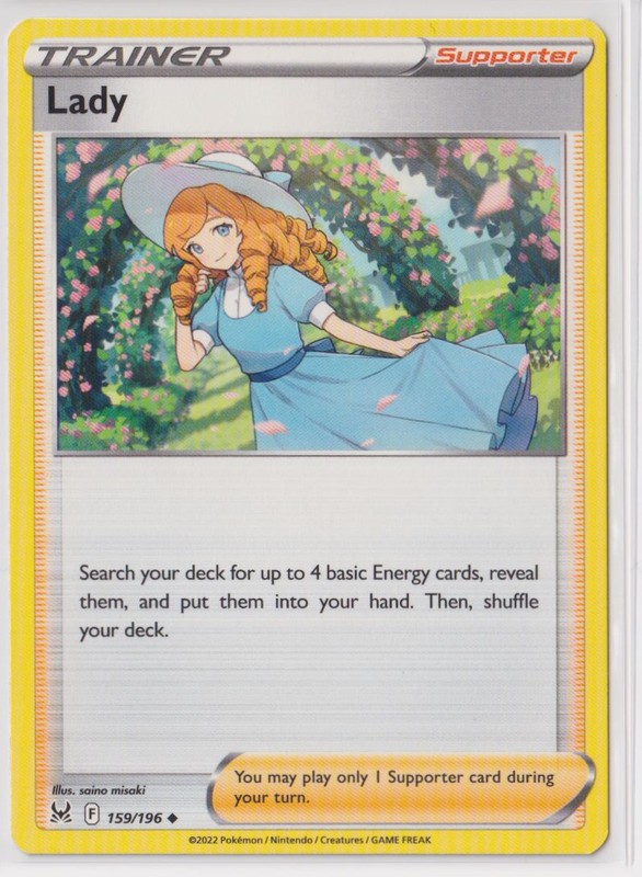 Pokemon Lost Origin - 159/196 Lady