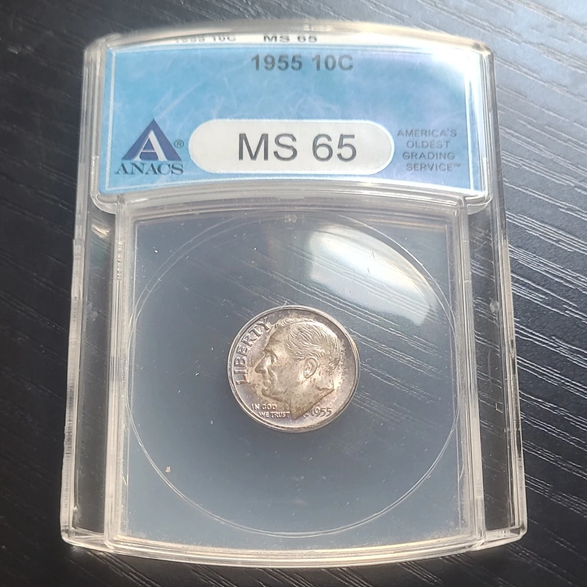 MS 65 Graded 1955 Roosevelt Dimes (1946-Now) for sale | eBay