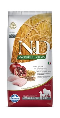 Farmina, Natural & Delicious Low-Grain Chicken Dog 26.4lb, Medium
