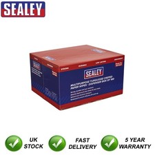 Image of Sealey Multipurpose Creped Turquoise Paper Wipes 60gsm Dispenser Box 160 Sheets