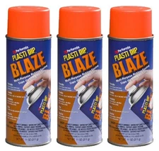 Performix Plasti Dip 11218 Blaze Orange Rubber Spray 3 PACK