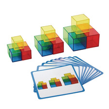 STEM Translucent Cubes with Activity Cards