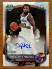 DARRYN PETERSON 2025-26 BOWMAN U CHROME #CPA-DP PROSPECT REFRACTOR AUTO /499