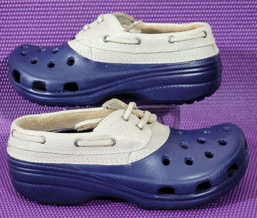 Crocs Islander Pitcrew Navy Blue/Tan 