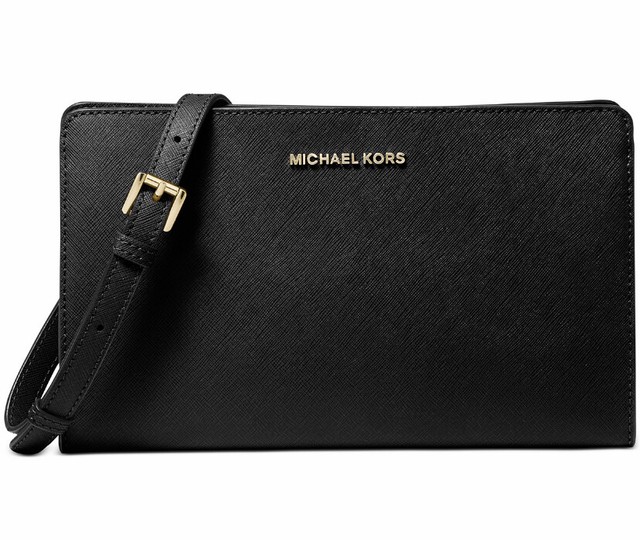 jet set large saffiano leather crossbody bag