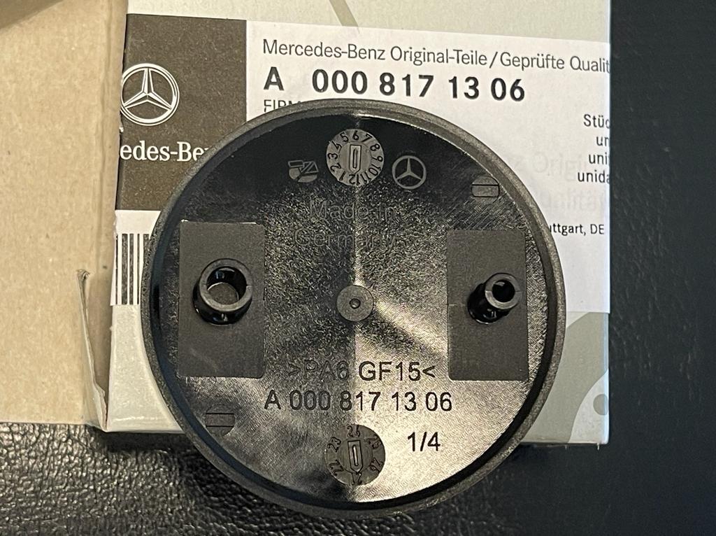 Genuine Mercedes-Benz Hood Badge Emblem OE 0008171306 R231 C218