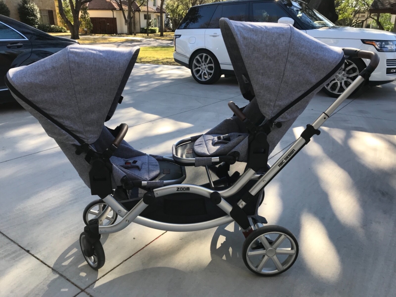 abc design double stroller