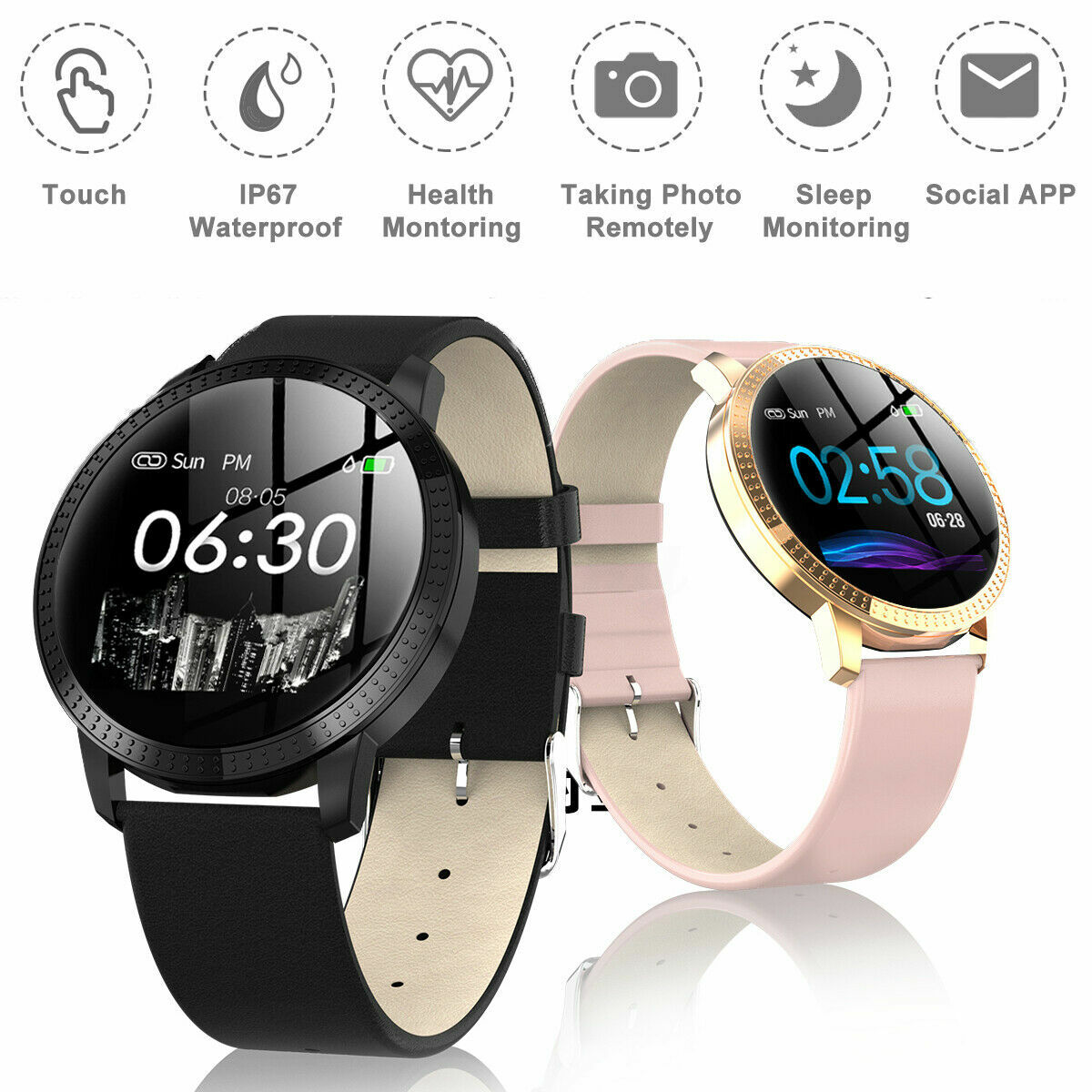 fashion bluetooth smart watch