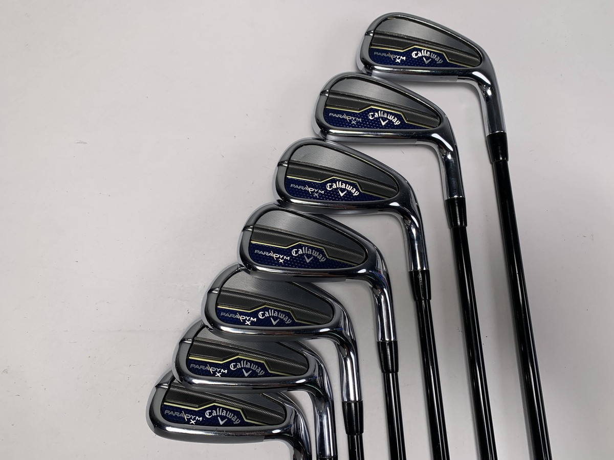 ツアー支給品　Callaway PARADYM 希少品9.0＋ベンタスブルー6X Callaway Paradym X Iron Set 6-PW+AW+GW Fujikura Vista Pro 70g