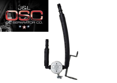 J&L / JLT silver billet oil separator catch can 2005-24 Chrysler