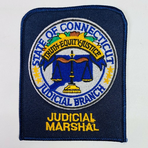 Judicial Marshal Connecticut CT Judicial Branch Patch B3B EBay