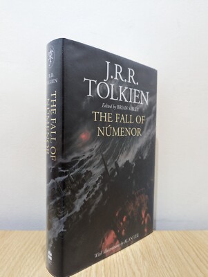 The Fall of Numenor Alan Lee Brian Sibley Signed 2022 Edition Hardback Book