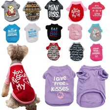 Warm Fleece Pet Dog Cat Vest Clothes Winter Puppy Jumper Coat Sweater Apparel AU