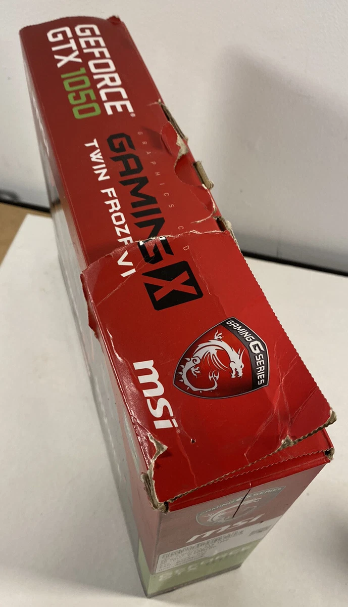 MSI Gaming X GeForce GTX 1050 2GB GDRR5 128 bit Fan Graphics Card