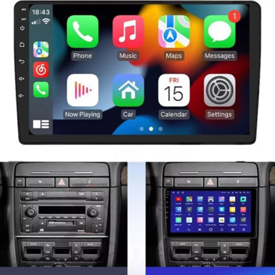 CarPlay Fit Audi A4 2000-2009 Android Car Radio Stereo 3+32G GPS Navi Head Unit