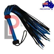 Real Cow Hide Thick Leather Flogger 25 Tails Heavy Double Pasted Fully Handmade