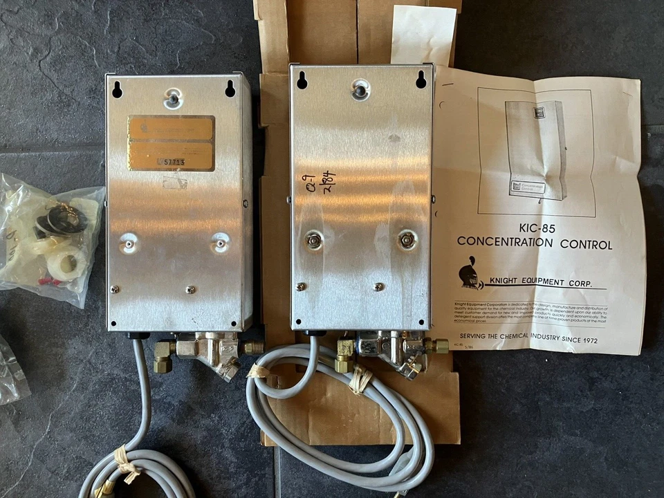 Lot of Two Knight KIC-85  STP Electronic Soap Mixer Concentration Controls - Image 2 of 4