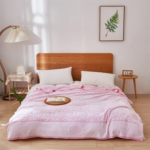 Chinesische 100 Baumwolle Nap Decke Handtuch Decke Vintage Frottee Steppdecke Bettbezug - Bild 17 von 17
