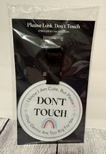 Baby Infant Don  t Touch No Germs Sign for Stroller or Car Seat