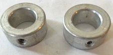 7/8" Steel  zinc plated Lock Collar With Set Screw (Lot of 2)