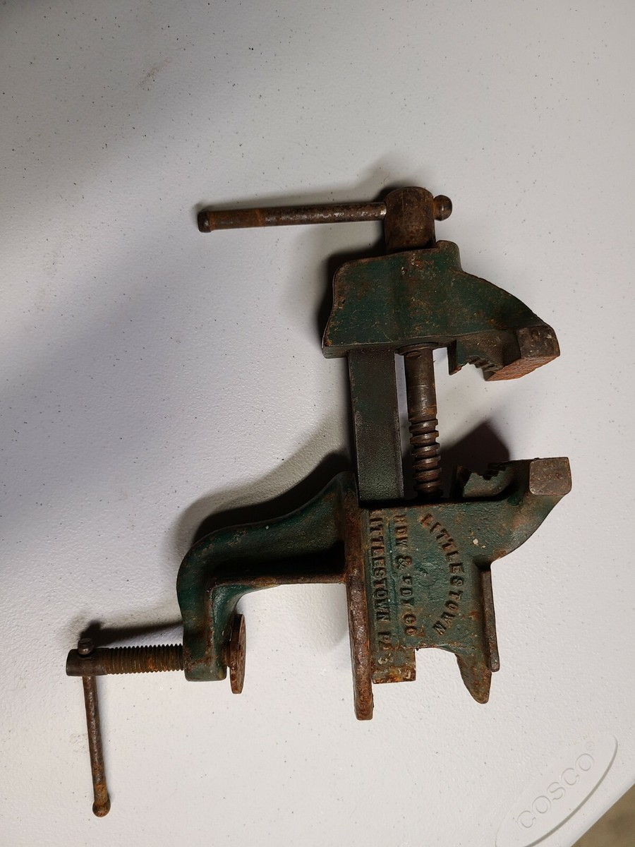 Vintage Littlestown Clamp-on Vise No. 3. 🇺🇸 | eBay