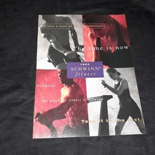 l993 NOS Schwinn fitness bicycle bike Brochure catalog exercise fitness