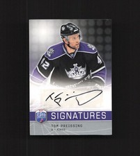 2008 Upper Deck Be a Player Signatures #S-TP Tom Preissing