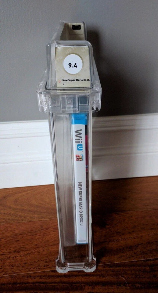 NEW ✹ New Super Mario Bros U ✹ Nintendo Wii U Game WATA 9.4 A++ Graded ✹ CGC VGA - Image 2 of 3