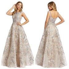 Mac Duggal Embroidered & Embellished Ball Gown Dress Multi Nordstrom Size 16 NWT