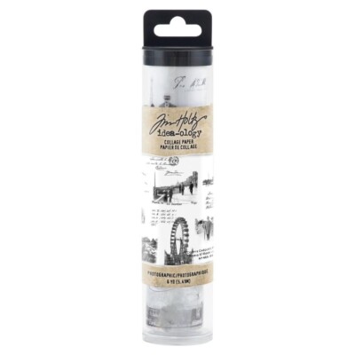 Tim Holtz ~ COLLAGE PAPER ~ Photographic ~ Idea-ology