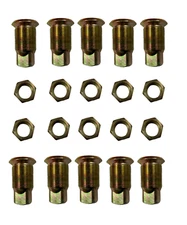 Budd Lug Nuts Left (10) Kenworth Peterbilt Freightliner Volvo International Ford