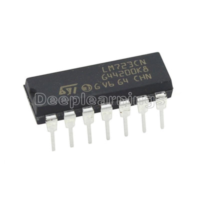 5 Stück LM723CN LM723 Einstellbarer Spannungsregler 2-37V 150m
