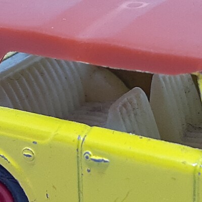 Lesney Matchbox Superfast Field Car No. 16 1969 Yellow Made In