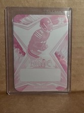 David Bell Parrot Magenta 2022 Leaf Exotic Printing Plate 1/1 BA-DB1