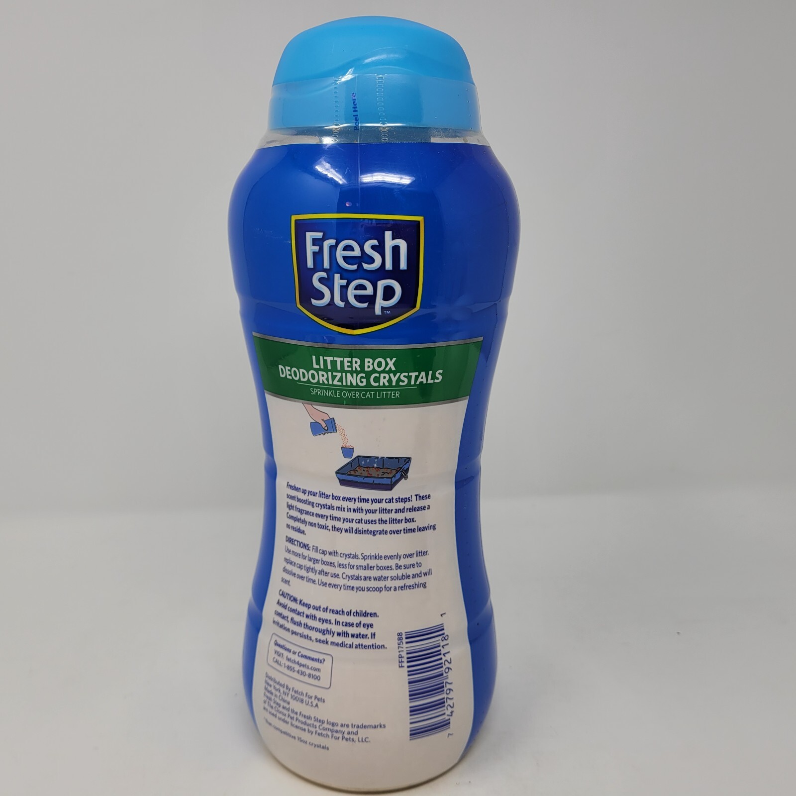 Fresh Step Deodorizing Cat Litter Crystals Value Size In Summer Breeze