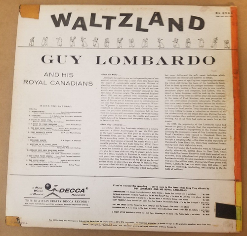 33RPM 2 Guy Lombardo LPs - Waltzland / Dance in the Moonlight, nice vinyl V+VV+ - Picture 9 of 14