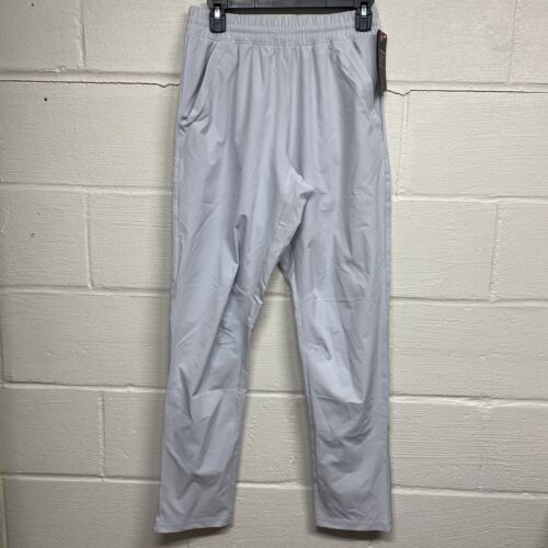 Under Armour Men's Squad Woven Warm Up Pants Light Gray Size Small