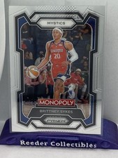 Brittney Sykes 2024 Panini Prizm Monopoly WNBA #38 Washington Mystics
