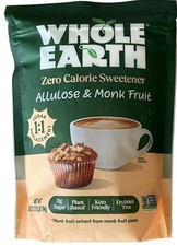 Plant-Based Allulose and Monk Fruit Sweetener Blend, Zero Sugar, Low Calorie,