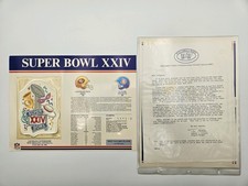 Willabee Ward The Official NFL Super Bowl Patch Collection/Super Bowl 24 Patch