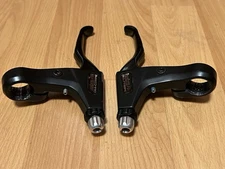Vintage Dia-Compe Power Control PC 7 EXA V Brake Levers 90s MTB Black PC-EXA