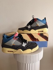 Nike Air Jordan 4 Union Off Noir Size 8 Excellent Condition OG Box